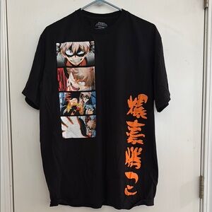 My Hero Academia Graphic Print Tee - Size Large